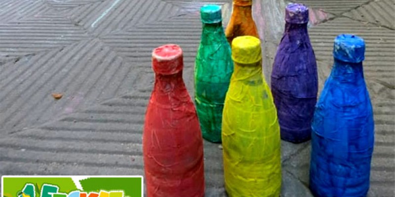کاردستی و بازی بولینگ برای کودکان