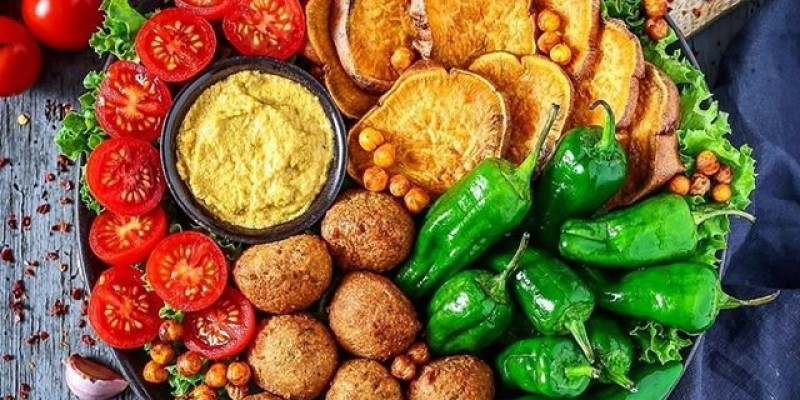 غذاهای گیاهی - 140 ایده تصویری پخت و تزئین